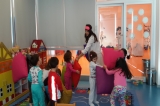 Beykent Okyanus Koleji Okul Öncesi Çiçekler Grubu Öğrencileri Sosyal Sorumluluk Projesi ve Pijama Partisi Etkinliğinde ;