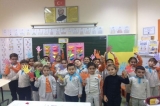Beylikdüzü Okyanus Koleji 1-C sınıfı öğrencileri matematik dersi eşini bul oyunu