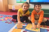 Çekmeköy Okyanus Koleji Okul Öncesi Gökkuşağı Sınıfı Öğrencileri Cubetto Etkinliğinde