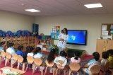 Çekmeköy Okyanus Koleji Okul Öncesi Gezegenler Grubu Öğrencileri Bilingual Dersinde