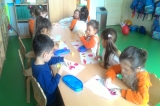 Eryaman Okul Öncesi Bölümü Güneş Grubu Öğrencileri Sanat Etkinliğinde