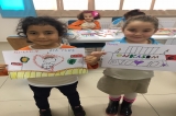 Eryaman Okyanus Koleji İlkokul Öğrencileri Resim Dersinde Ata’larına Duydukları Sevgiyi Resmetti