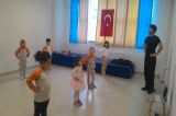 Eryaman Okyanus Koleji Okul Öncesi Bölümü Öğrencileri Modern Dans Yetenek Dersinde