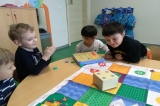 Eryaman Okyanus Koleji Okul Öncesi Bölümü Ay Grubu Öğrencileri Kodlama Dersinde