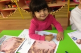 Fatih Balıklar sınıfı okuma yazma çalışmalarında kelime ve kavram hazinelerini geliştiriyor.