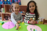 Fatih Okyanus Koleji Okul Öncesi Bulutlar Grubu Sanat Dersinde