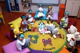 Güneşli Okyanus Koleji Okul Öncesi Rüzgarlar Ve Çiçekler Grubu Pijama Partisi Yapıyor