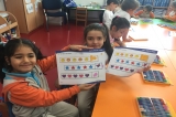 Halkalı Okul Öncesi Yıldızlar Grubu İngilizce Dersinde Renkleri İşledi