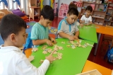 Halkalı Okul Öncesi Yıldızlar Grubu Öğrencileri Eğitici Oyun Oynuyor.