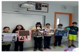 Halkalı Okyanus Koleji Ortaokul 5B sınıfı öğrencileri öğretmenleri Büşra BOLAY eşliğinde İngilizce dersi kapsamında sevdikleri ünlüleri tanıttı.