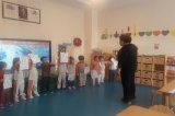 İncek Okyanus Çiçekler Grubu Aile Katılım Etkinliğinde,  Adile İĞREK Tarafından Oluşturulan ,Kavram Haritası Kartlarını Kullanarak ,Duyu Organları Anlattı.