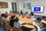 Okul Öncesi B Grubu Öğrencileri Fastrackids Dersinde