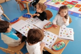 Okul Öncesi Deniz Yıldızı Grubu Öğrencileri Okumaya Yazmaya Hazırlık Çalışmasında