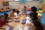 Okul Öncesi Güneş Grubu Kitap Çalışması Dersine Katıldı