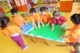 Ataşehir Okyanus Anaokulu Yunuslar Sınıfı Sanat Etkinliğinde