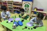 Avcılar Okul Öncesi Yağmur Grubu Sanat Etkinliğinde