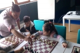 Beykent Okyanus Koleji Okul Öncesi Balıklar Grubu Öğrencileri Satranç Dersinde