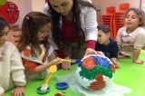 Beykent Okyanus Koleji Okul Öncesi Balıklar Grubu Öğrencileri Sanat Etkinliğinde