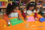 Beykent Okyanus Koleji Okul Öncesi Balıklar Grubu Sanat etkinliği Zamanı