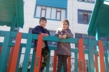 Beykent Okyanus Koleji Okul Öncesi Çiçekler Sınıfı Bahçe Etkinliğinde