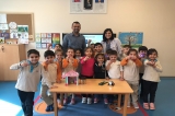 Bornova Okyanus Koleji Okul Öncesi Gökkuşağı Grubu Veli Katılımı Etkinliğinde
