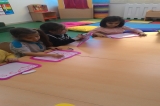 Eryaman Okul Öncesi Bölümü Güneş Grubu Öğrencileri Matematik etkinliğinde