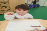 Eryaman Okyanus Koleji Okul Öncesi Bölümü Yağmur Grubu Öğrencileri Minik Tema Kapmasında Etkinlik Yapıyor