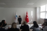 Eryaman Okyanus Kolejinde İstiklal Marşı'nı güzel okuma yarışması yapıldı.