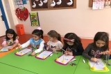 Güneşli Okyanus Koleji Okul Öncesi Gezegenler Grubu Okuma Yazmaya Hazırlık Çalışması Etkinliğinde
