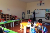 Güneşli Okyanus Koleji Okul Öncesi Gökkuşağı Grubu Okuma Yazma Çalışmasında