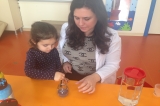 Güneşli Okyanus Koleji Okul Öncesi Rüzgar Grubunun Renk Deneyi