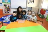 Güneşli Okyanus Koleji Okul Öncesi Rüzgarlar Grubu Fen Doğa Etkinliği Yapıyor