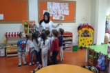 Güneşli Okyanus Koleji OkulÖncesi Balıklar Grubu Müze Oyunu Oynuyor