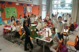 Halkalı Okyanus Koleji 1-B sınıfı öğrencileri basketbolla toplamayı birleştirdi…