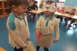incek Okyanus Okul Öncesi  Yıldızlar Grubu  Dokun Anla Anlat Tekniği ile Oyun Oynadılar.