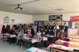 İncek Okyanus Ortaokulu Yeni Peçenek İlköğretim Okulunu Ziyaret Etti