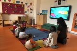 Kemerburgaz Okyanus Koleji Çiçekler Grubu Öğrencileri Aile Katılımı Etkinliğinde