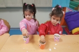 Mavişehir Okyanus Koleji Okul Öncesi Denizyıldızları Grubu Çim Adamlarını Hazırladılar