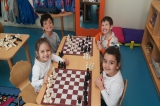 Mavişehir Okyanus Koleji Okul Öncesi Yıldızlar Grubu Satranç Dersinde