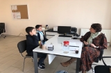 Mimarsinan Okyanus Koleji ortaokul öğrencilerine speaking  exam (konuşma sınavı) yapıldı.