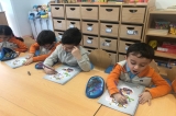 Okul Öncesi Deniz Yıldızı Sınıfı Öğrencileri Okuma Yazmaya Hazırlık Dersinde