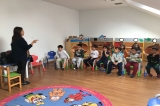 Yıldızlar Grubu Öğrencileri Müzik  Etkinliği Dersinde