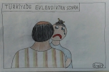 7B SINIFINDAN HÜSEYİN ERGÜN GÜZ ‘ÜN KARİKATÜR ÇALIŞMASI SERGİLENMEYE DEĞER GÖRÜLÜP YÇD’İNİN KATOLOĞUNDA YER ALMAYA HAK KAZANMIŞTIR.