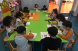 Beykent Okyanus Koleji Okul Öncesi Çiçekler Sınıfı Okuma Yazma Etkinliğinde