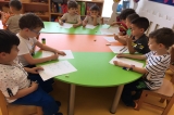 Beykent Okyanus Koleji Okul Öncesi Gökkuşağı Grubu Öğrencileri Matematik Dersinde