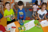 Beykent Okyanus Koleji Okul Öncesi Güneş  Grubu Öğrencileri Resim Etkinliğinde