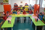 Çiçekler Grubu Okuma - Yazmaya Hazırlık Etkinliğinde
