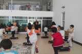 Eryaman Okyanus Koleji İlkokul Kademesi Öğle Arasını Step Yaparak Geçirdi