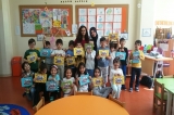 Güneşli Okyanus Koleji Gökkuşağı Sınıfı Aile Katılım Etkinliğinde Meyve Salatası Yaptı