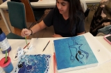 Hobi sanat atölyesi çalışmaları devam ediyor